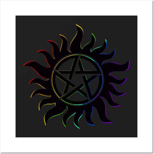 SPN Pride Supernatural Wall Art by budbloodandbeernuts